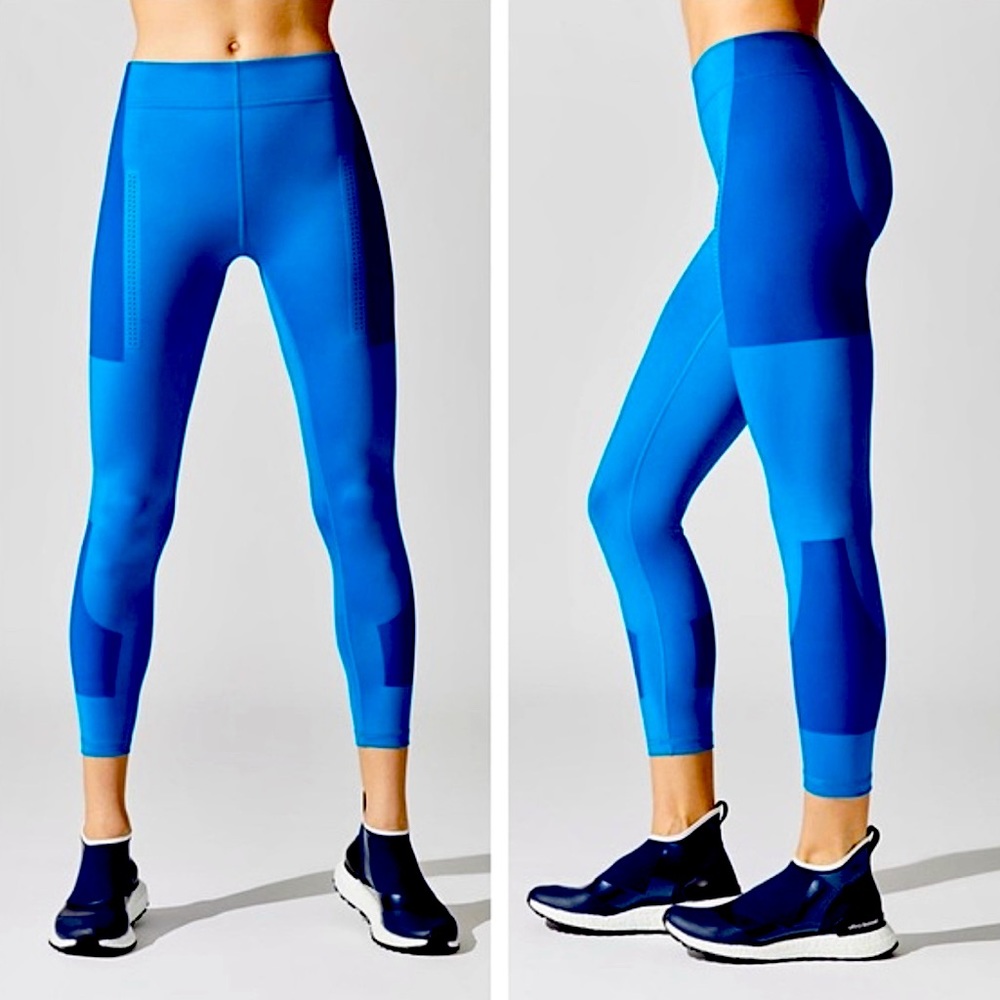 Adidas By Stella McCartney Women XS Blue Activewear Leggings